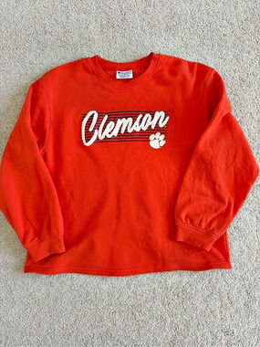 Women’s Champion XL Clemson Tigers Crewneck Sweatshirt